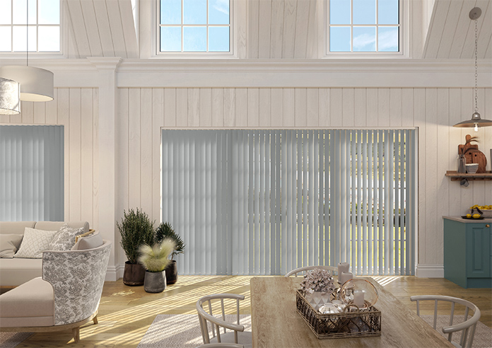Orion (Blackout), Mid Grey - Vertical Blind - Image 8